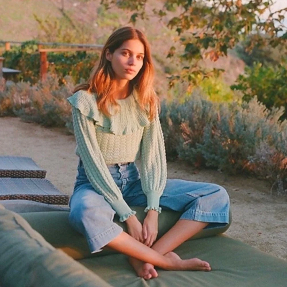 Free‎ People Devon Wide Leg Crop 28